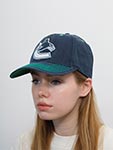 Бейсболка AMERICAN NEEDLE арт. 39622A-VAC Vancouver Canucks Complex NHL (синий)